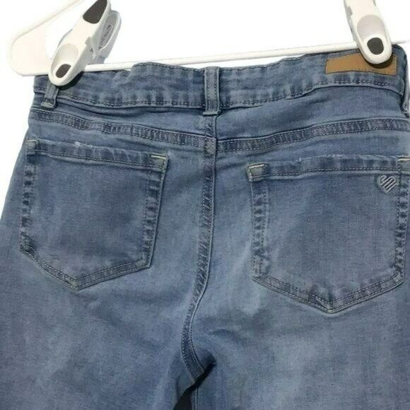 Justice Blue Girlfriend Jeans Size 16 - Picture 5 of 9